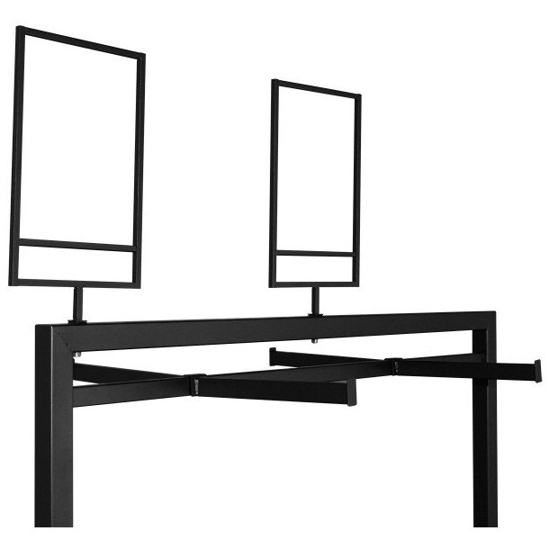 STABIL Street rack with confection - black
