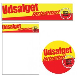 Sales material, Sale theme 5 - The sale continues!