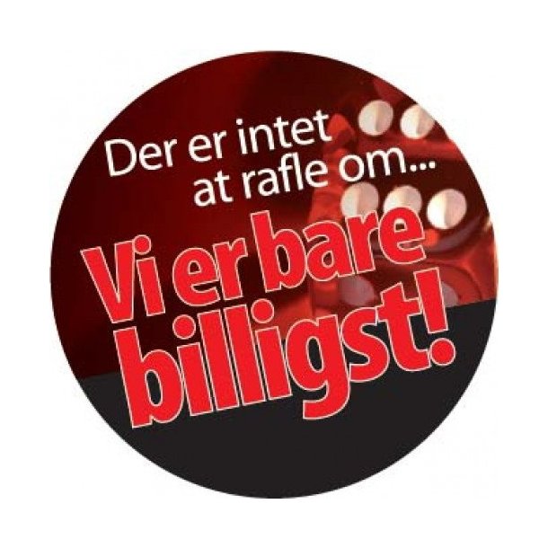 F&ouml;rs&auml;ljningsmaterial, F&ouml;rs&auml;ljningstema 11 - Vi &auml;r helt enkelt billigast! 