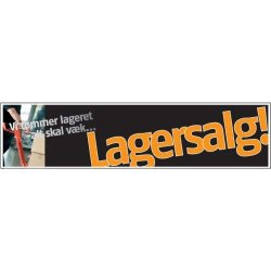 Sales material, Sale theme 12 - Warehouse sale!