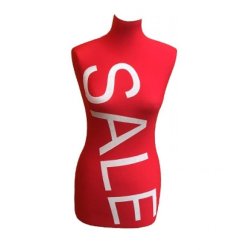 Outlet cover for lady bust, long body