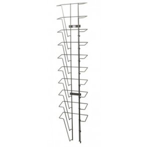 Vggbroschyrhllare A4 med 6 eller 10 fack