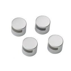 Wall bracket for fitting room mirror, chrome - 4 pcs