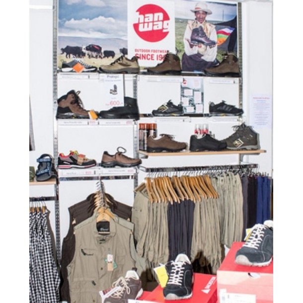 Wall rail with 2 rows of holes - The basic element in the Superskinne system