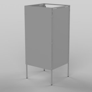 Ekstra tr bagplade til valgboks