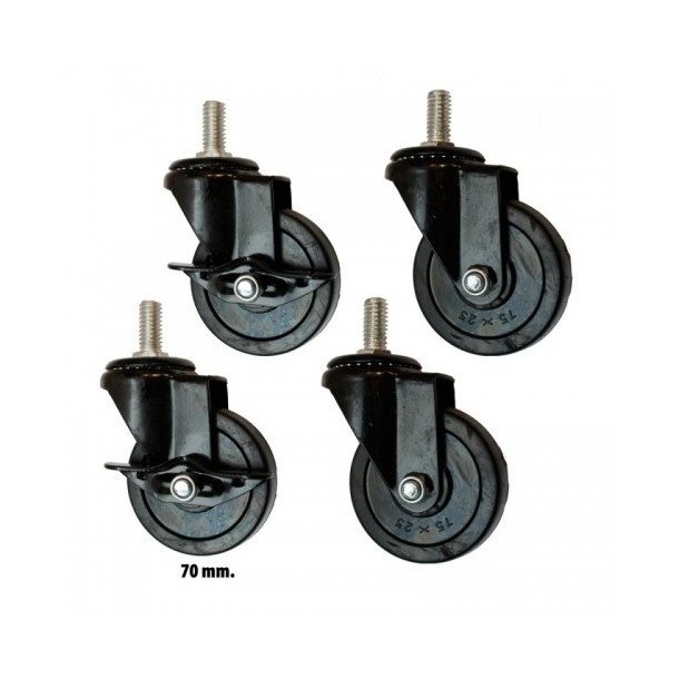 Piping 2-armed stand, black