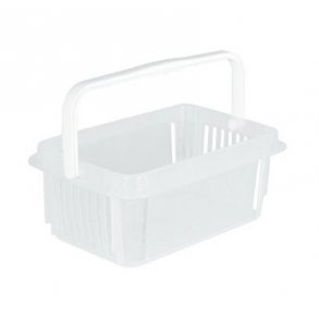 Shopping basket in plastic - 7 liters, Transparent