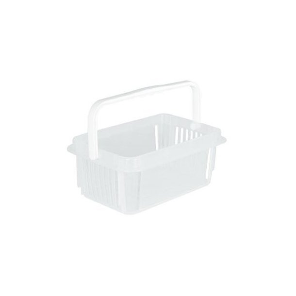 Shopping cart in plast - 7 liter, Transparent