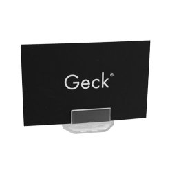 Skilteholder i akryl  - 10 stk