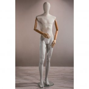 Vintage mannequin - Men - Arms in beech wood or dark wood