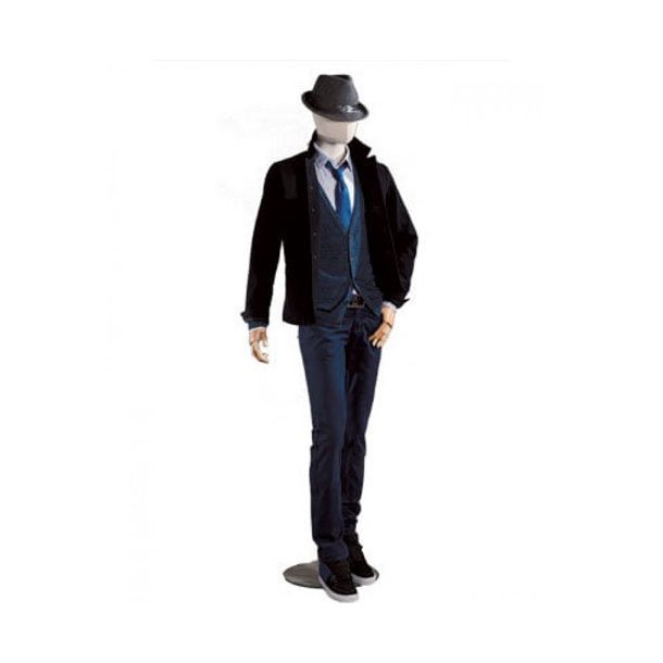 Vintage mannequin - Herre - Arme i bgetr el. mrkt tr