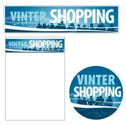 Sales material, Winter theme 2 - Winter Shopping