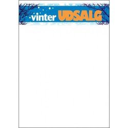 Sales material, Winter theme 5 - winter SALE in the snow