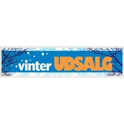 Sales material, Winter theme 5 - winter SALE in the snow