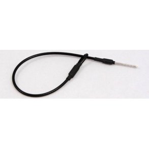 Trdar fr RF & AM-chips - svart belggning - 170 mm - 200 st.