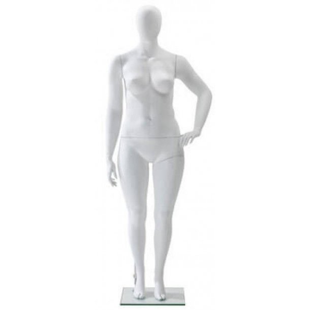 XL lady mannequin with head