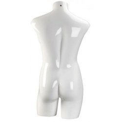 XXL Lady torso - White high gloss