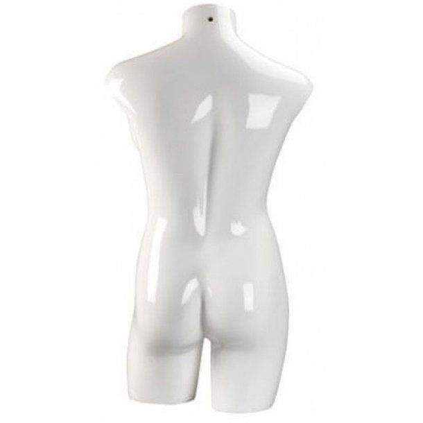XXL Lady torso - White high gloss