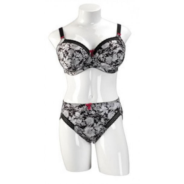 XXL Lady torso - White high gloss