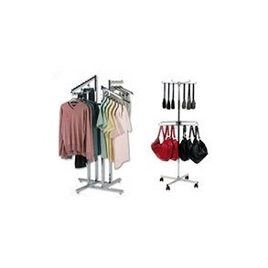 Clothes racks with arms