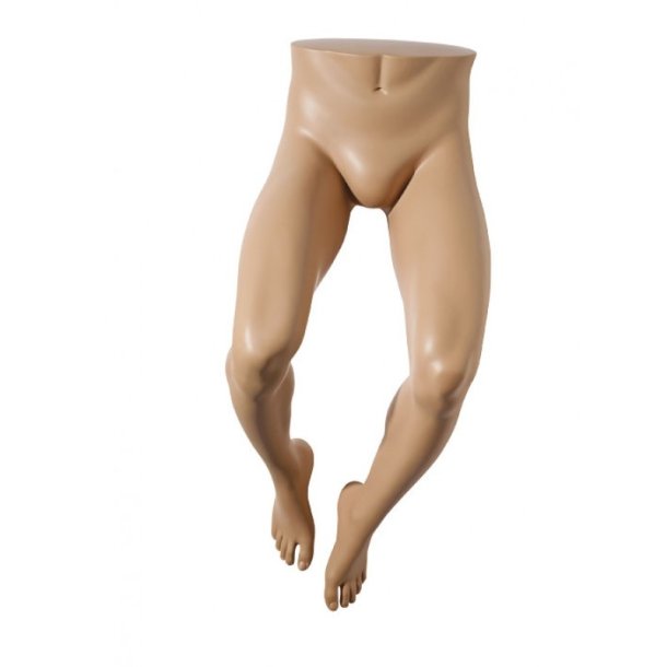 Men's leg form. Color: Hindsgaul Ivory