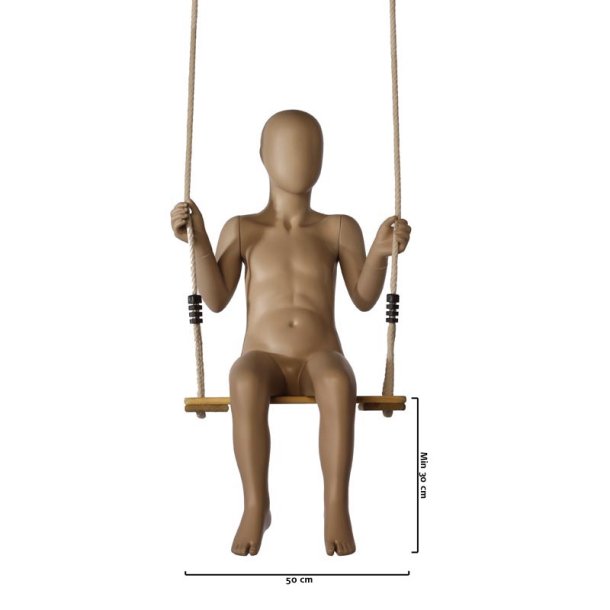 Fresh Kids children's mannequin. 122 cm. Swinging. Ral 1019