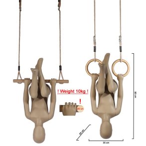 Färska barn mannekäng. 122 cm. Hängande. Ral 1019