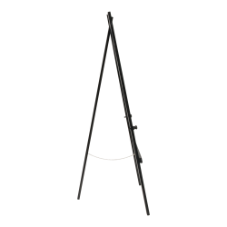 Easel in black-painted pine - 4 just positions