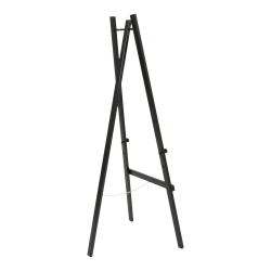 Easel in black-painted pine - 4 just positions