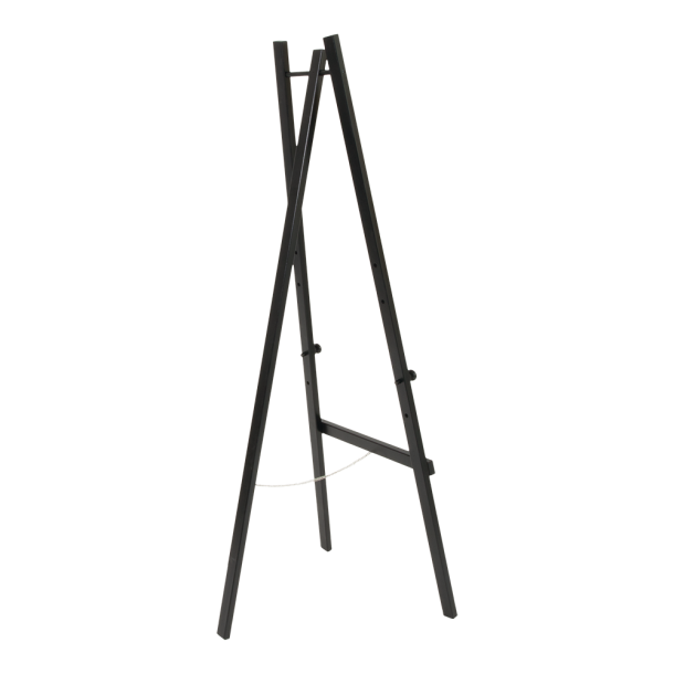 Easel in black-painted pine - 4 just positions
