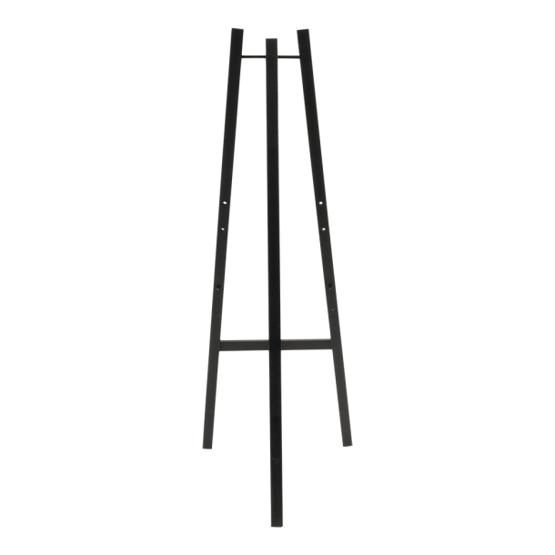 Easel in black-painted pine - 4 just positions