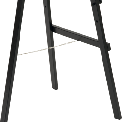 Easel in black-painted pine - 4 just positions