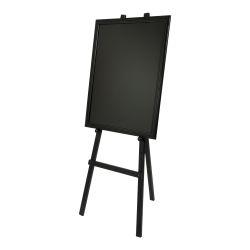 Easel in black-painted pine - 4 just positions