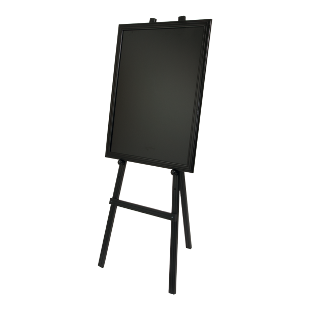 Easel in black-painted pine - 4 just positions