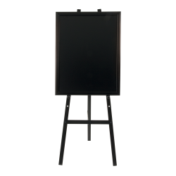 Easel in black-painted pine - 4 just positions