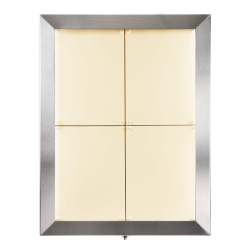 4xA4 STAINLESS STEEL informationsdisplay