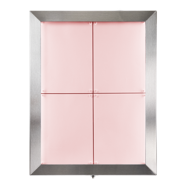 4xA4 STAINLESS STEEL informationsdisplay