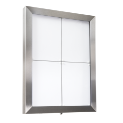 4xA4 STAINLESS STEEL informationsdisplay