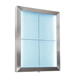 4xA4 STAINLESS STEEL informationsdisplay