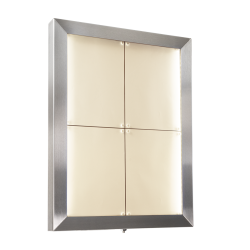 4xA4 STAINLESS STEEL informationsdisplay