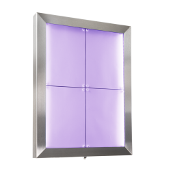 4xA4 STAINLESS STEEL informationsdisplay