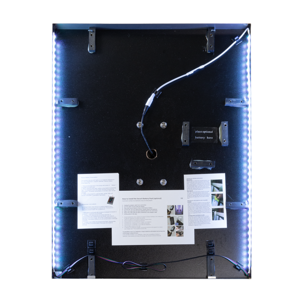 4xA4 STAINLESS STEEL informationsdisplay