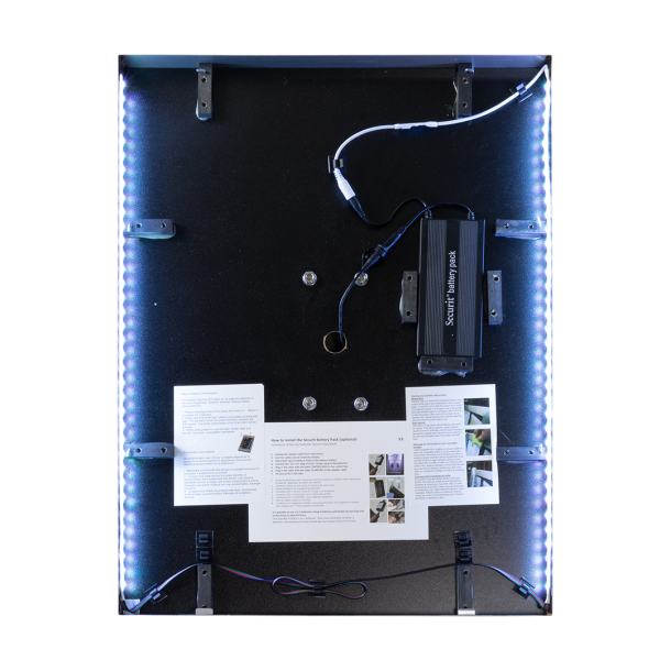 4xA4 STAINLESS STEEL informationsdisplay