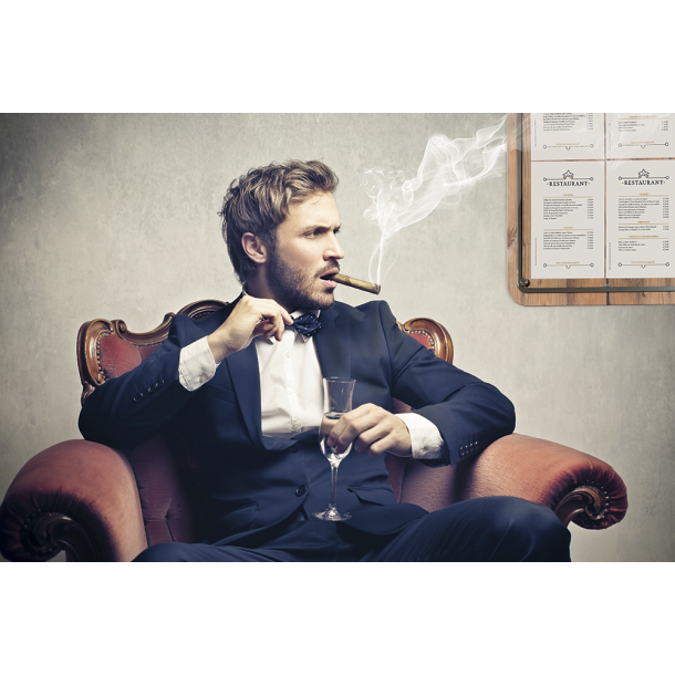 4xA4 GLASS STAR informationsdisplay eg