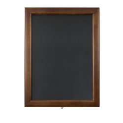 CLASSIC information display in dark brown