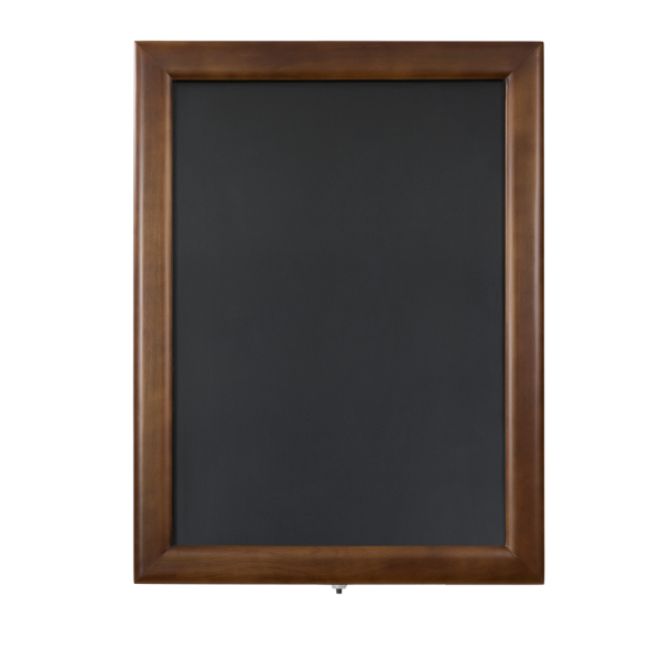 CLASSIC information display in dark brown