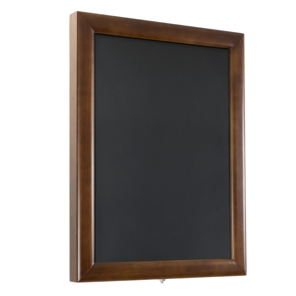 CLASSIC information display in dark brown