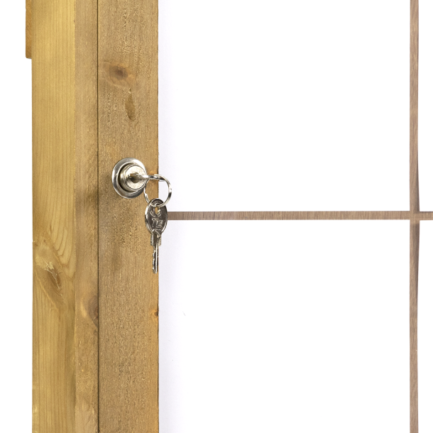 RUSTIC information stand