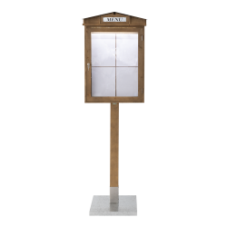 RUSTIC information stand