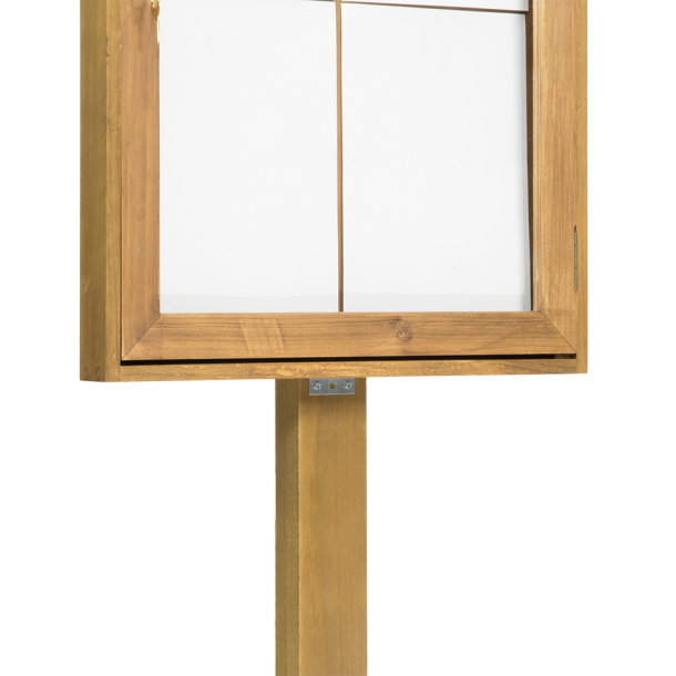 RUSTIC information stand